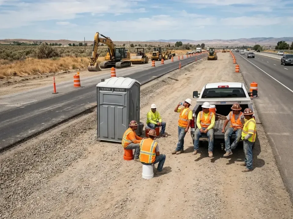 highway-road-construction-crew-007 — frequently asked questions, Porta Potty and Restroom Rentals in Hapeville, GA